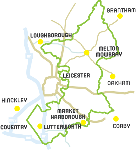 East Leicestershire LEADER area